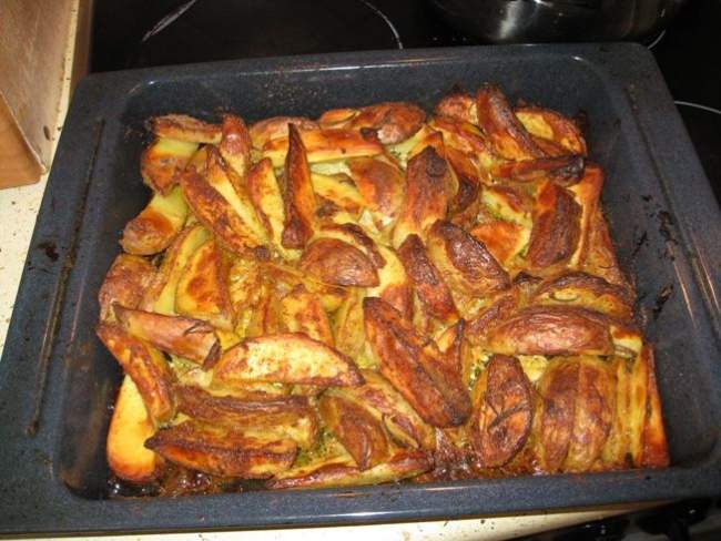 Zapekané zemiaky v peci